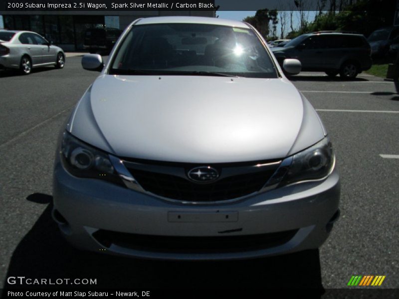 Spark Silver Metallic / Carbon Black 2009 Subaru Impreza 2.5i Wagon