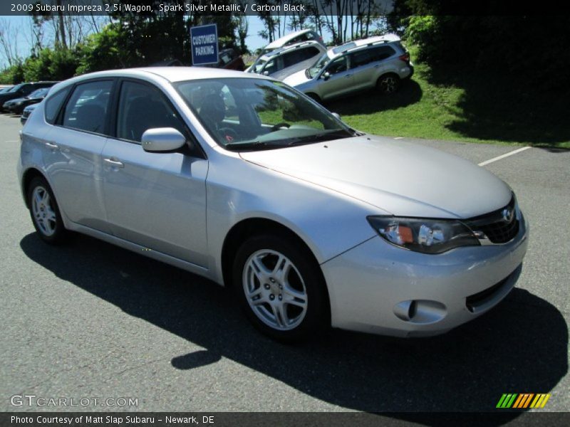 Spark Silver Metallic / Carbon Black 2009 Subaru Impreza 2.5i Wagon