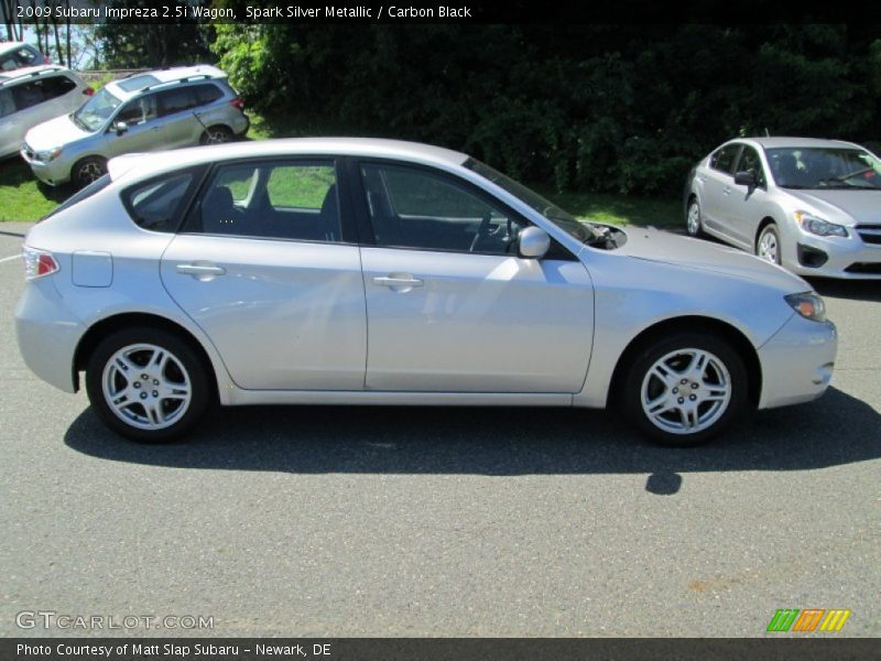 Spark Silver Metallic / Carbon Black 2009 Subaru Impreza 2.5i Wagon