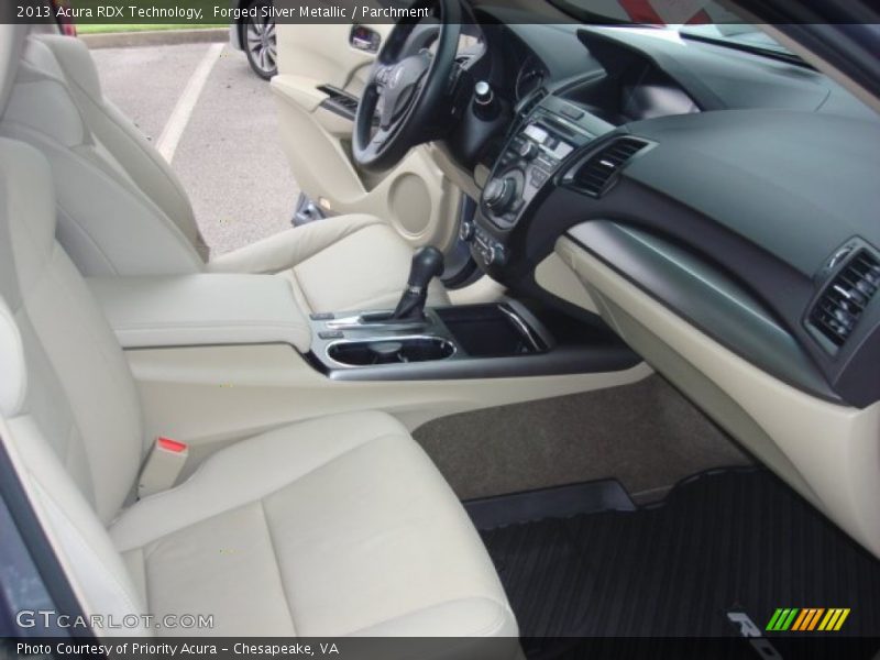 Forged Silver Metallic / Parchment 2013 Acura RDX Technology