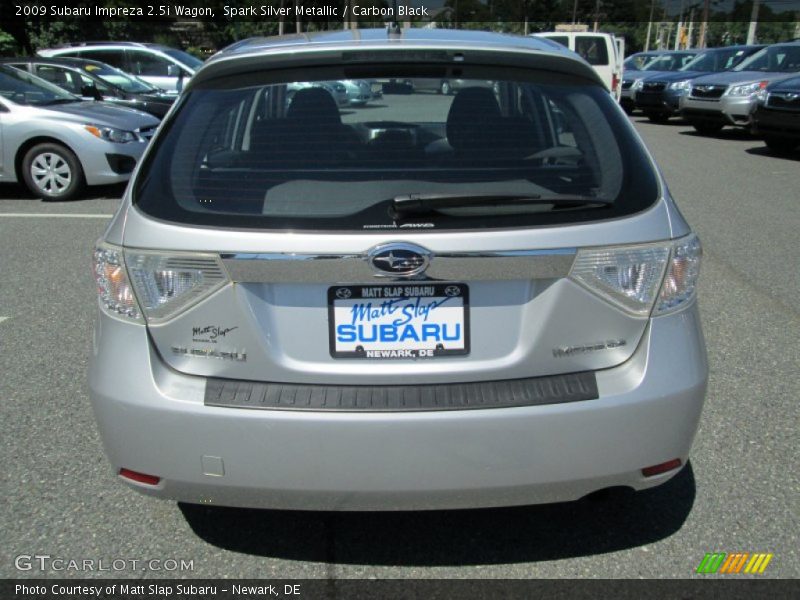 Spark Silver Metallic / Carbon Black 2009 Subaru Impreza 2.5i Wagon