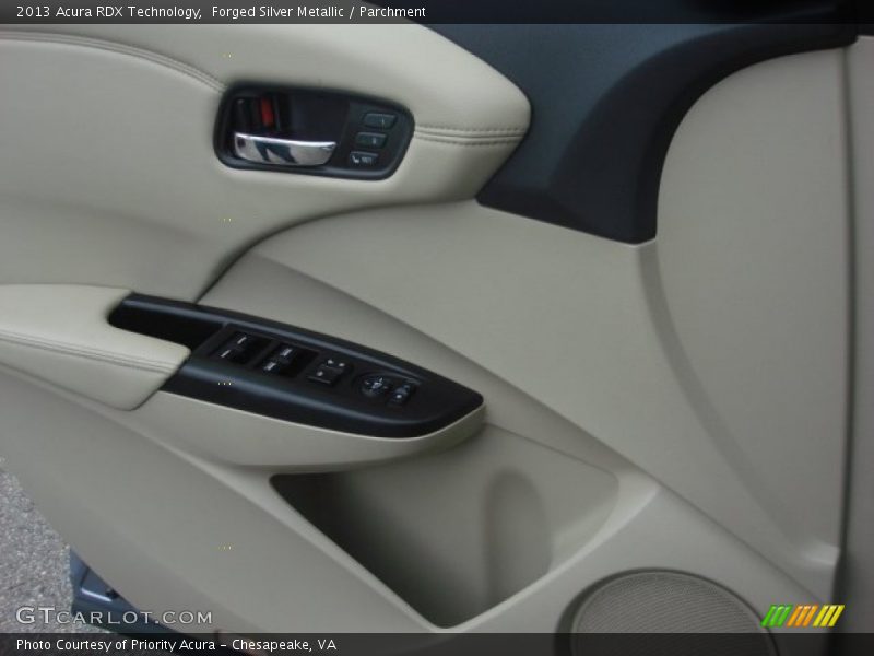 Forged Silver Metallic / Parchment 2013 Acura RDX Technology