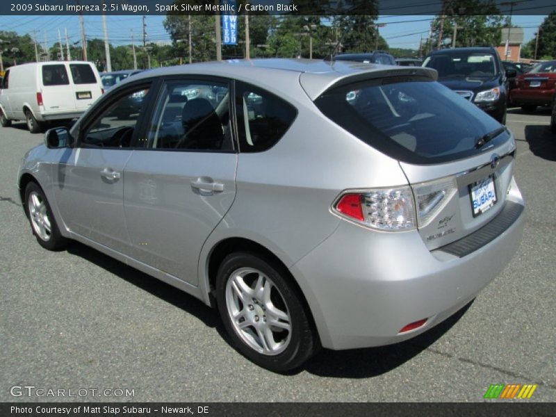 Spark Silver Metallic / Carbon Black 2009 Subaru Impreza 2.5i Wagon