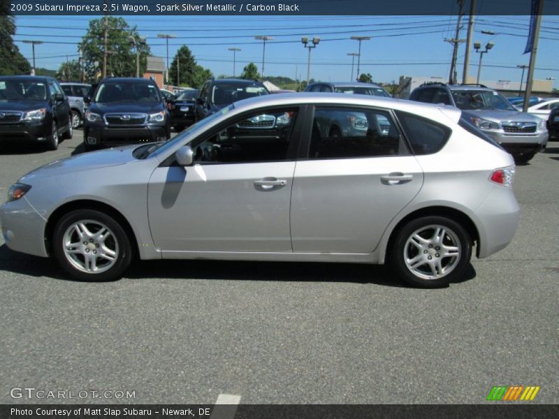 Spark Silver Metallic / Carbon Black 2009 Subaru Impreza 2.5i Wagon