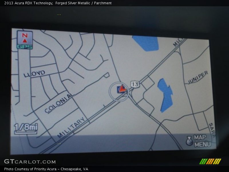 Forged Silver Metallic / Parchment 2013 Acura RDX Technology