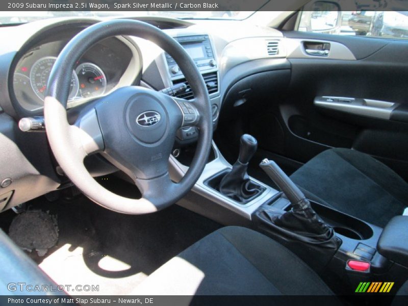 Spark Silver Metallic / Carbon Black 2009 Subaru Impreza 2.5i Wagon