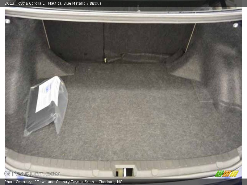 Nautical Blue Metallic / Bisque 2013 Toyota Corolla L