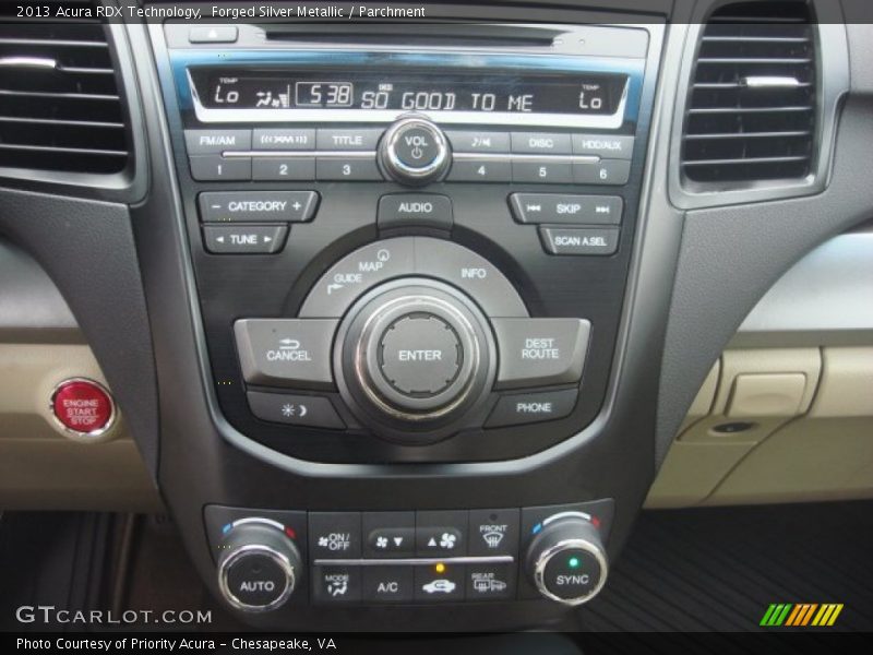 Forged Silver Metallic / Parchment 2013 Acura RDX Technology