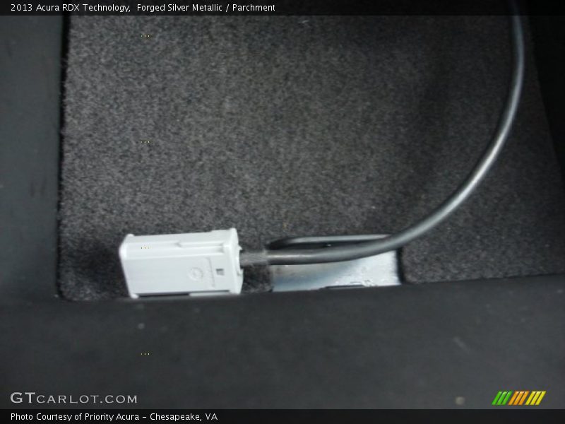 Forged Silver Metallic / Parchment 2013 Acura RDX Technology