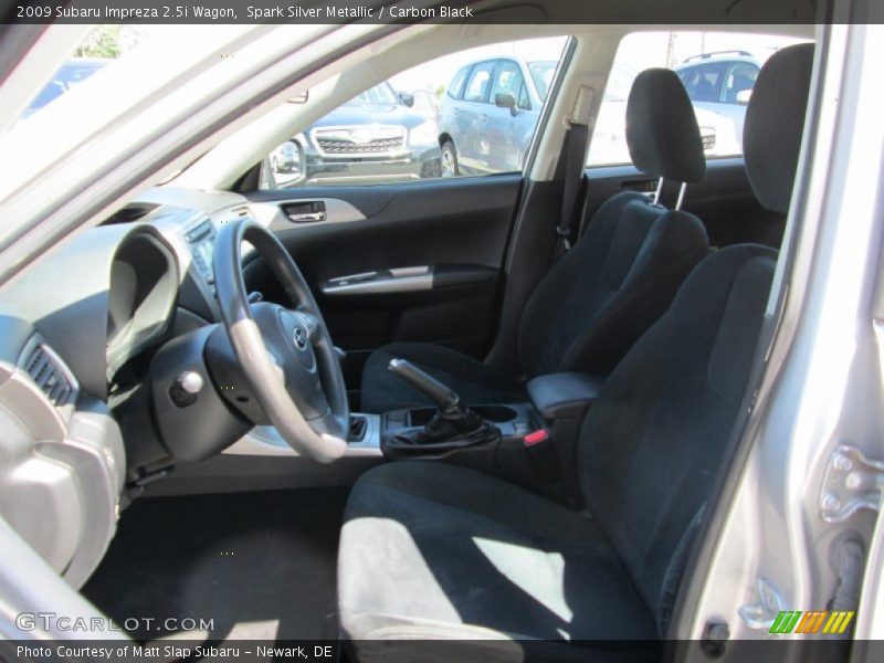 Spark Silver Metallic / Carbon Black 2009 Subaru Impreza 2.5i Wagon