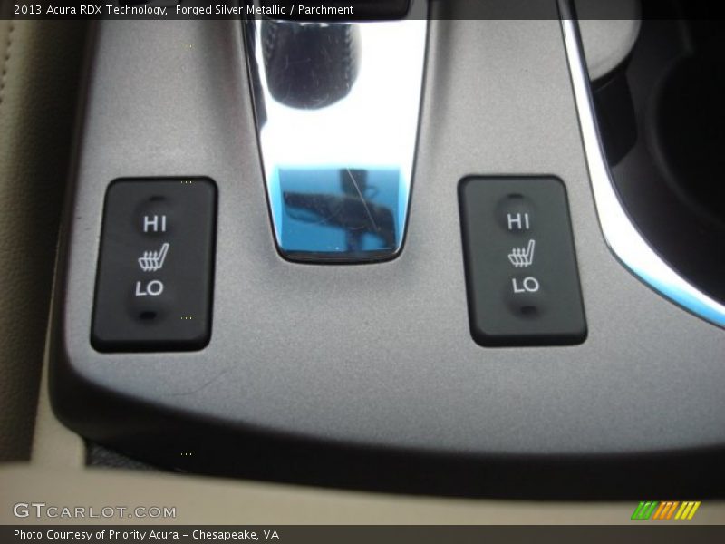 Forged Silver Metallic / Parchment 2013 Acura RDX Technology