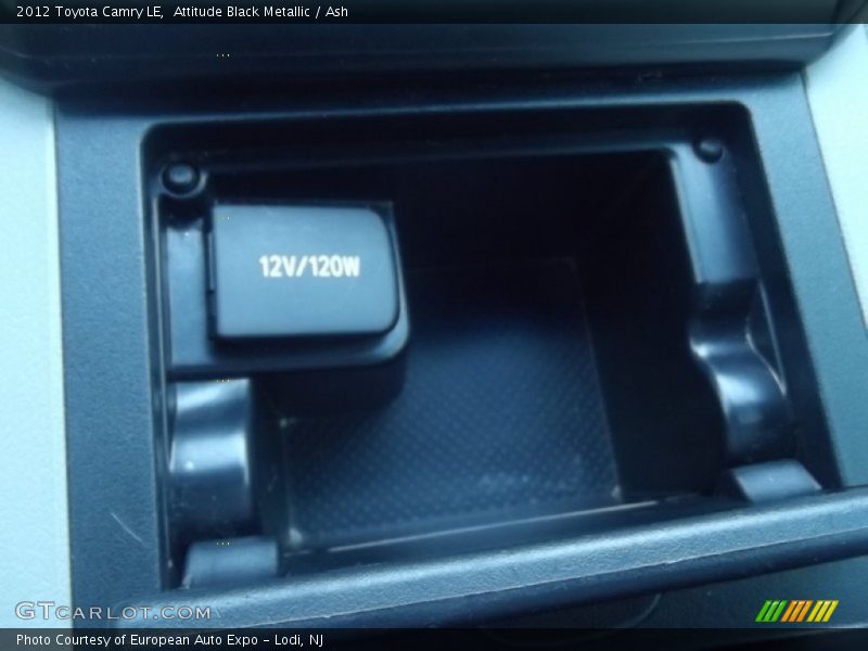 Attitude Black Metallic / Ash 2012 Toyota Camry LE