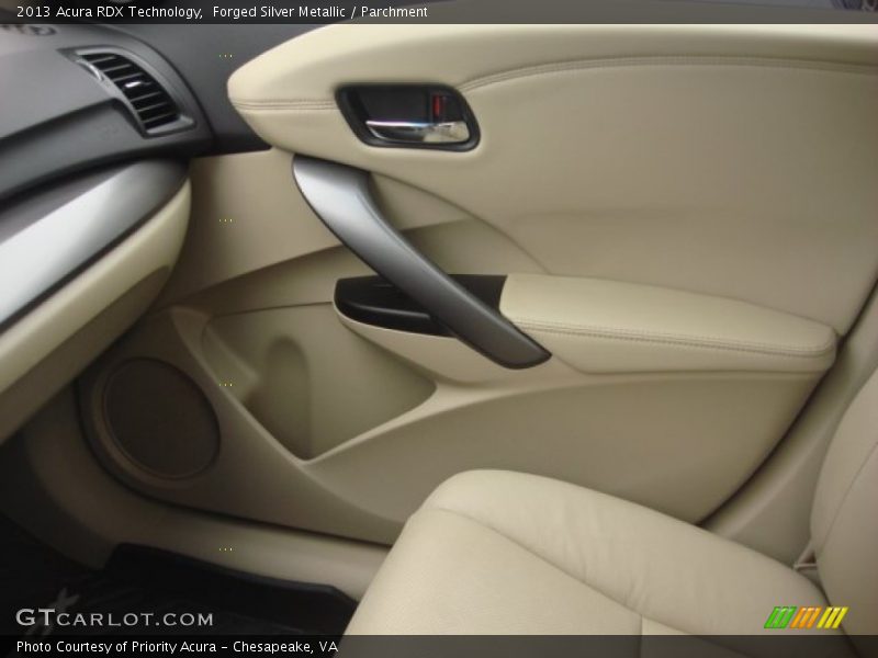 Forged Silver Metallic / Parchment 2013 Acura RDX Technology