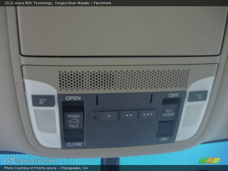 Forged Silver Metallic / Parchment 2013 Acura RDX Technology