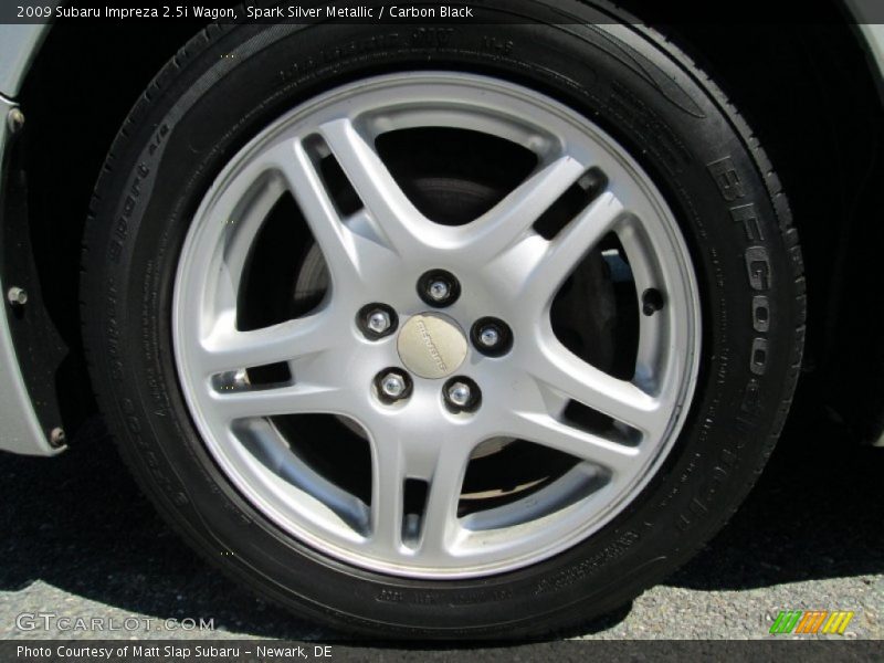 Spark Silver Metallic / Carbon Black 2009 Subaru Impreza 2.5i Wagon