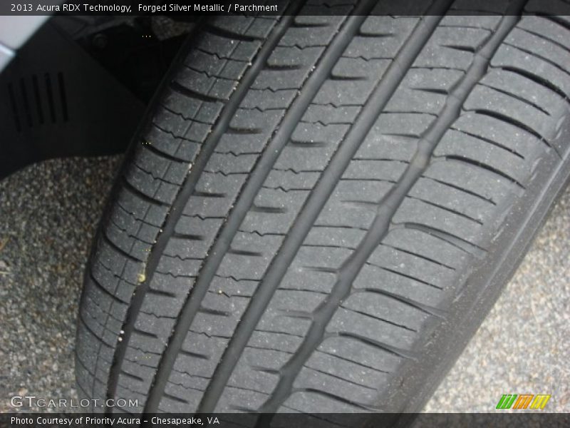 Forged Silver Metallic / Parchment 2013 Acura RDX Technology