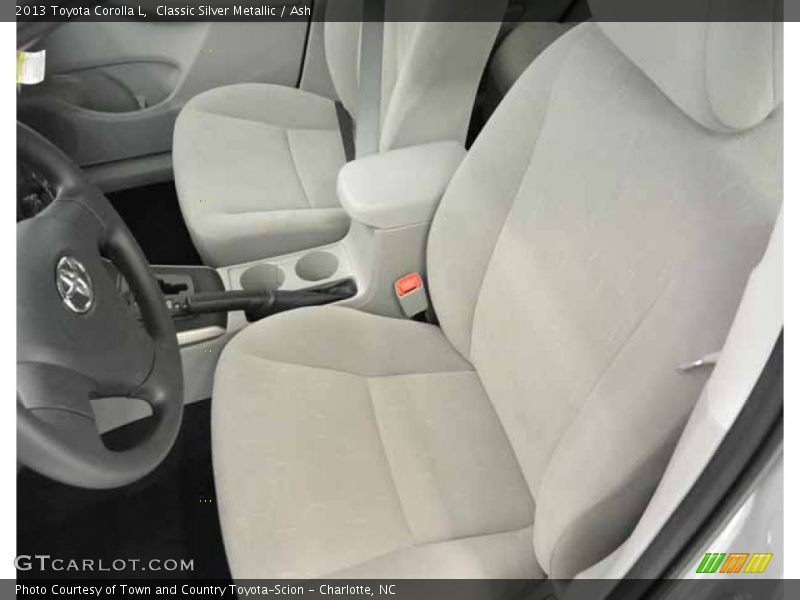 Classic Silver Metallic / Ash 2013 Toyota Corolla L