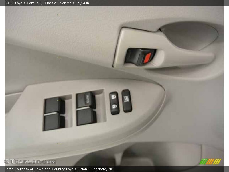 Classic Silver Metallic / Ash 2013 Toyota Corolla L