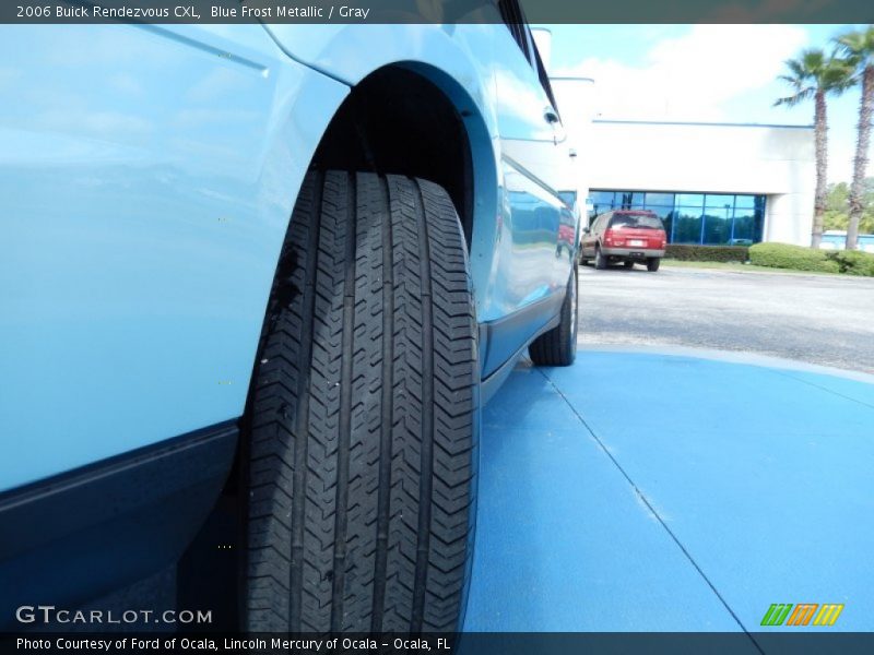 Blue Frost Metallic / Gray 2006 Buick Rendezvous CXL