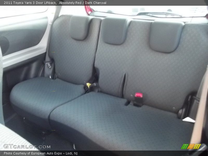 Absolutely Red / Dark Charcoal 2011 Toyota Yaris 3 Door Liftback