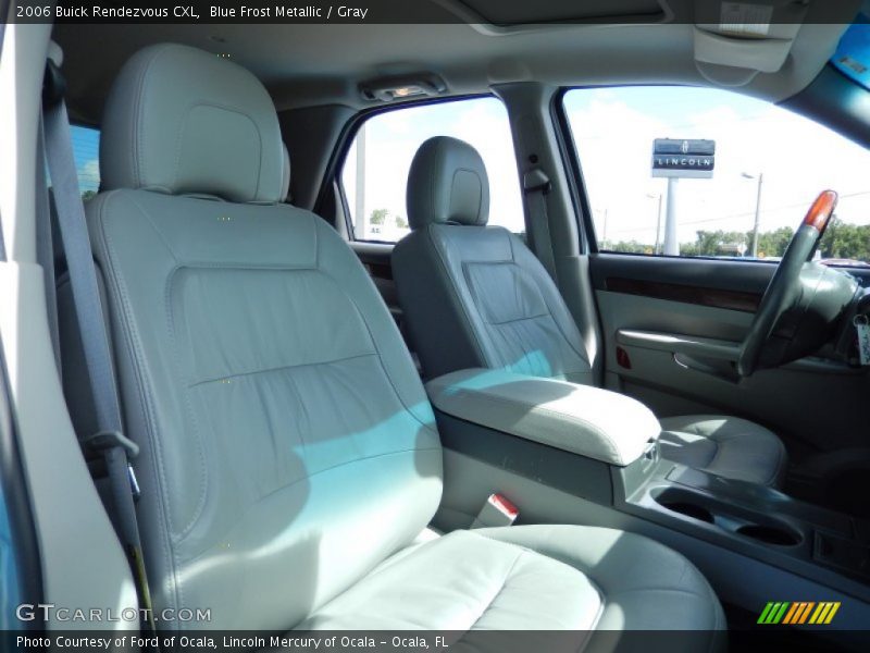 Blue Frost Metallic / Gray 2006 Buick Rendezvous CXL