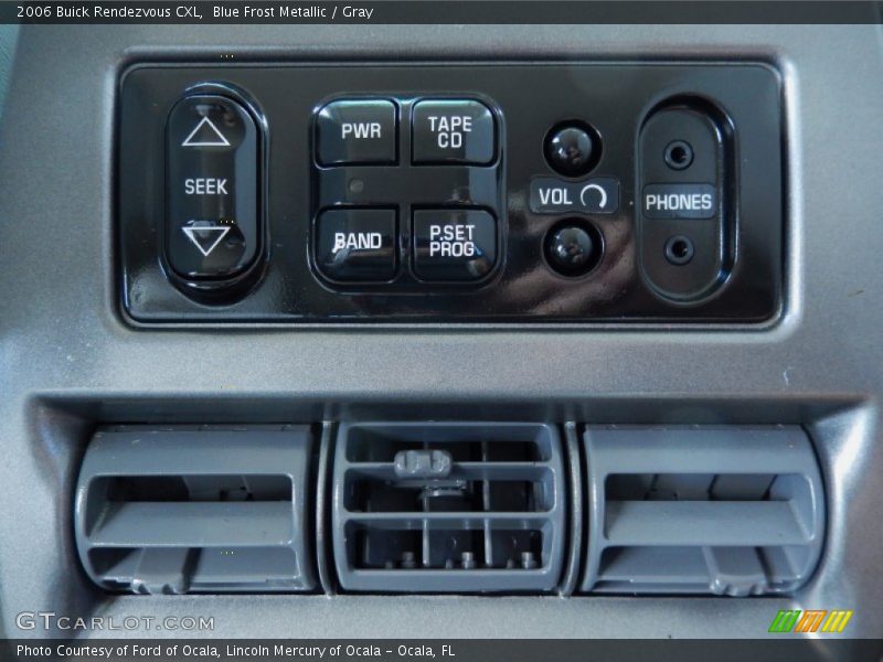 Controls of 2006 Rendezvous CXL