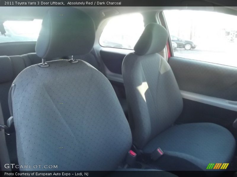 Absolutely Red / Dark Charcoal 2011 Toyota Yaris 3 Door Liftback