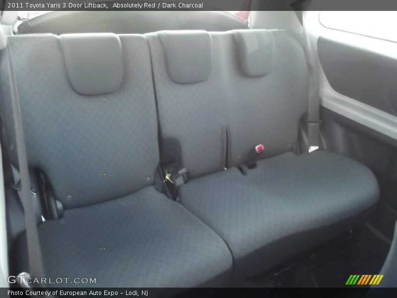 Absolutely Red / Dark Charcoal 2011 Toyota Yaris 3 Door Liftback