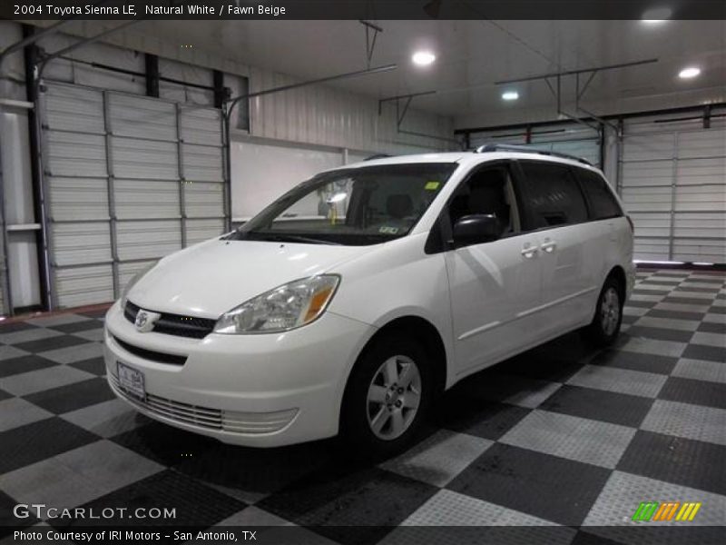 Natural White / Fawn Beige 2004 Toyota Sienna LE