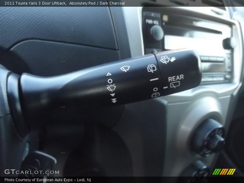 Absolutely Red / Dark Charcoal 2011 Toyota Yaris 3 Door Liftback