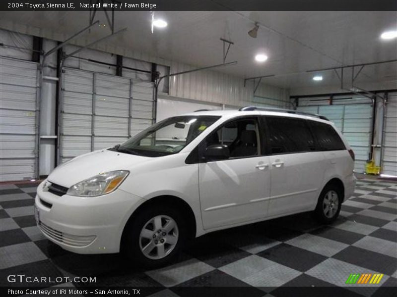 Natural White / Fawn Beige 2004 Toyota Sienna LE