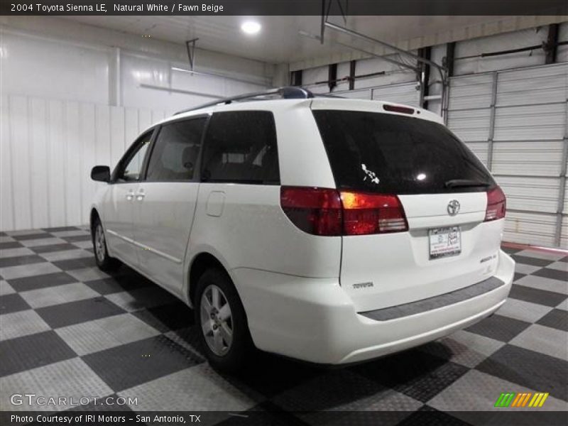 Natural White / Fawn Beige 2004 Toyota Sienna LE