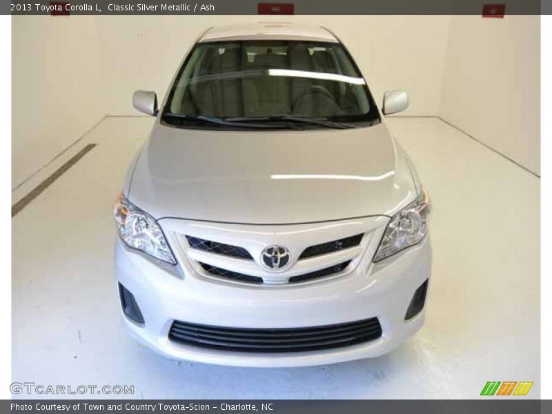Classic Silver Metallic / Ash 2013 Toyota Corolla L