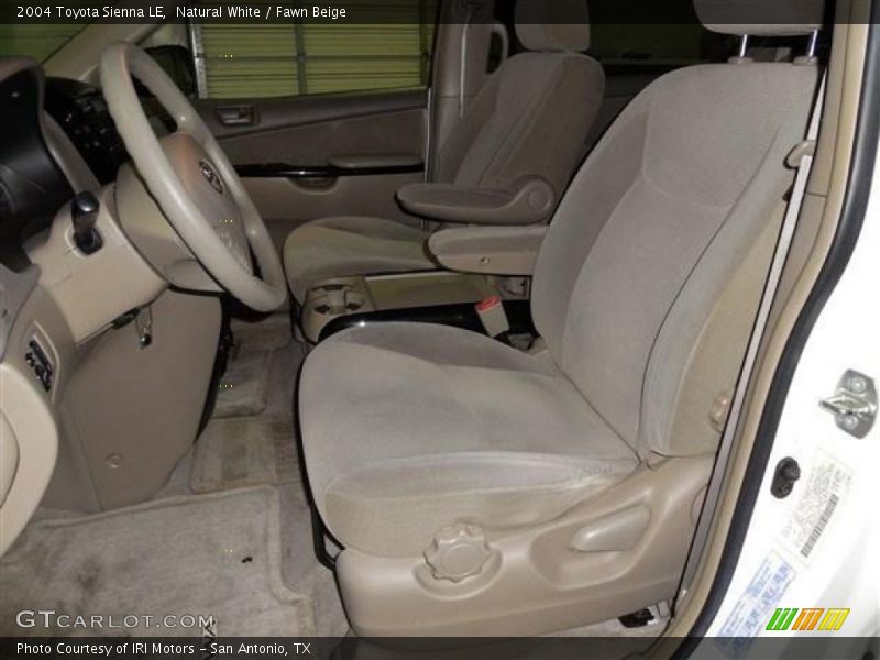 Natural White / Fawn Beige 2004 Toyota Sienna LE
