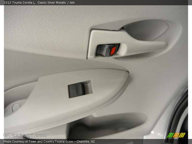 Classic Silver Metallic / Ash 2013 Toyota Corolla L