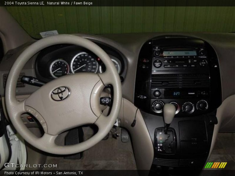 Natural White / Fawn Beige 2004 Toyota Sienna LE