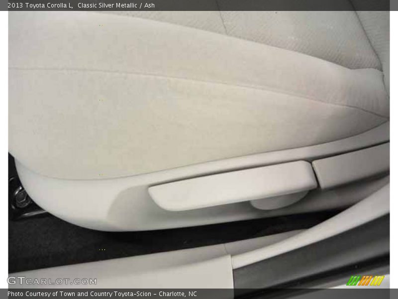 Classic Silver Metallic / Ash 2013 Toyota Corolla L