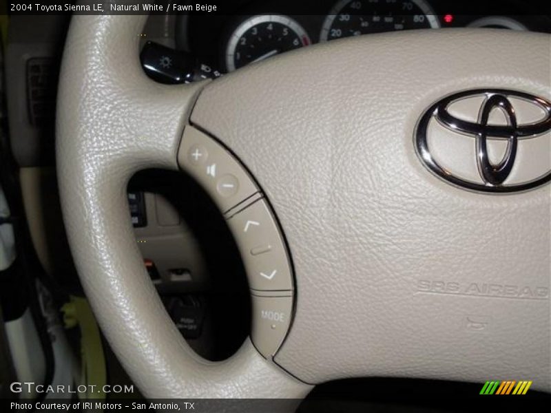 Natural White / Fawn Beige 2004 Toyota Sienna LE