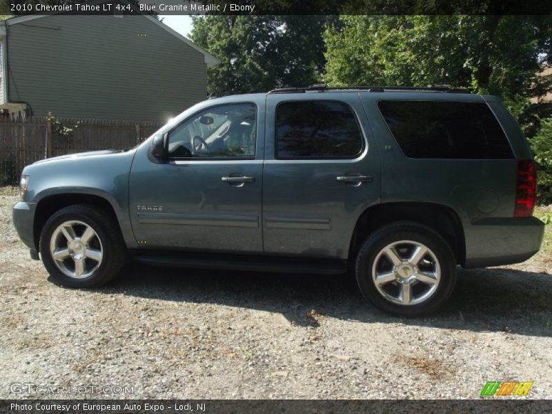 Blue Granite Metallic / Ebony 2010 Chevrolet Tahoe LT 4x4