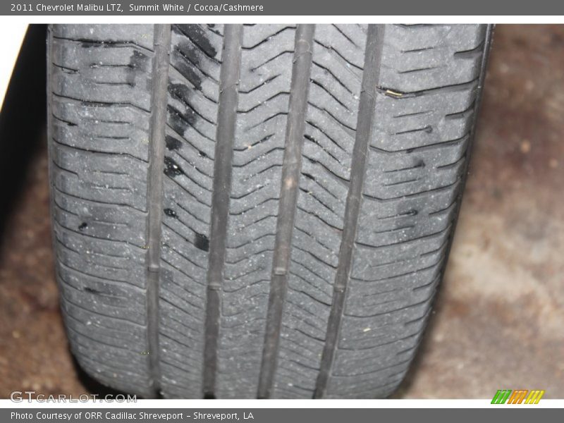 Summit White / Cocoa/Cashmere 2011 Chevrolet Malibu LTZ