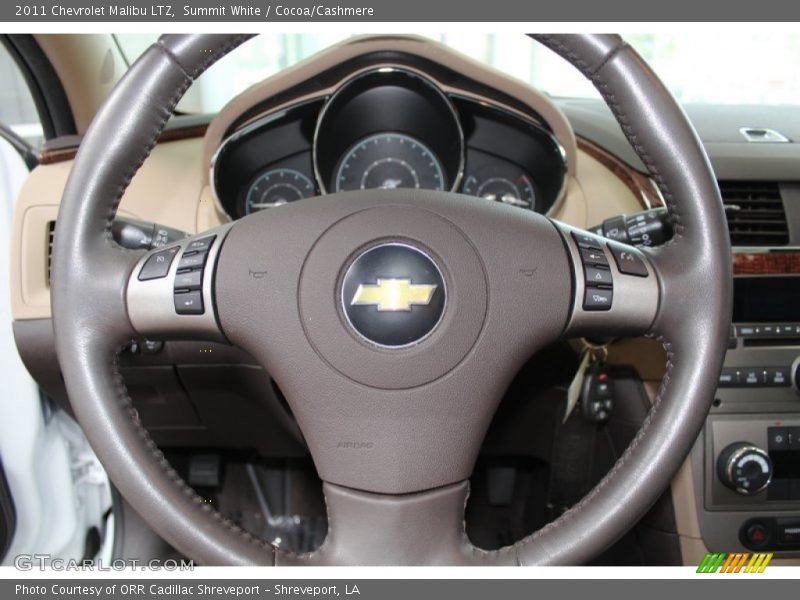  2011 Malibu LTZ Steering Wheel