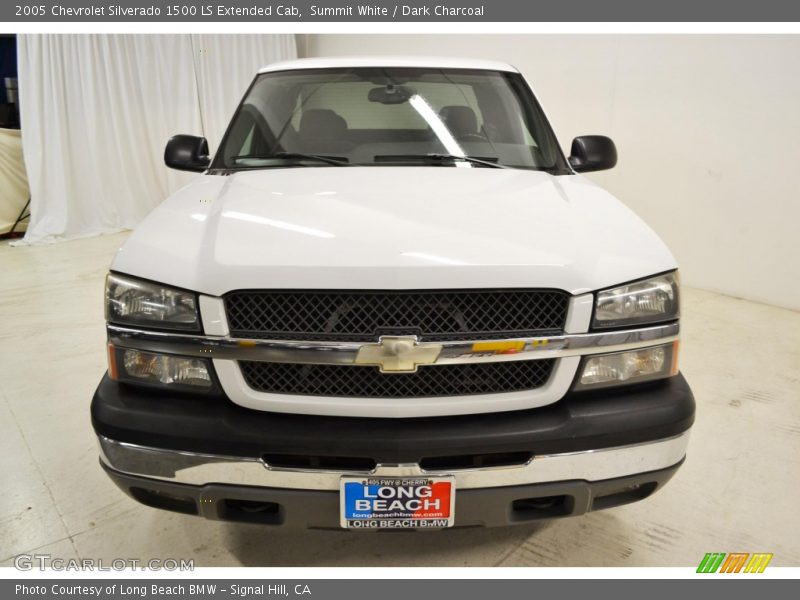 Summit White / Dark Charcoal 2005 Chevrolet Silverado 1500 LS Extended Cab