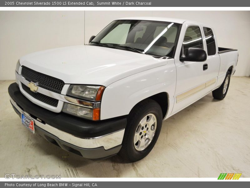 Summit White / Dark Charcoal 2005 Chevrolet Silverado 1500 LS Extended Cab