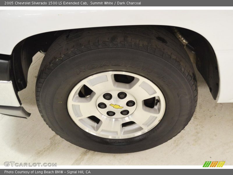 Summit White / Dark Charcoal 2005 Chevrolet Silverado 1500 LS Extended Cab