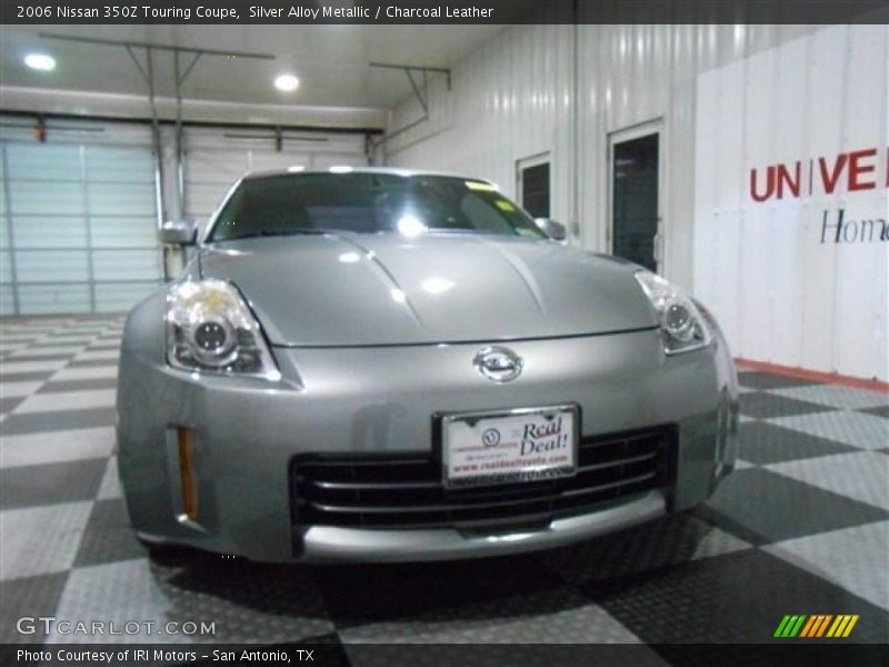 Silver Alloy Metallic / Charcoal Leather 2006 Nissan 350Z Touring Coupe