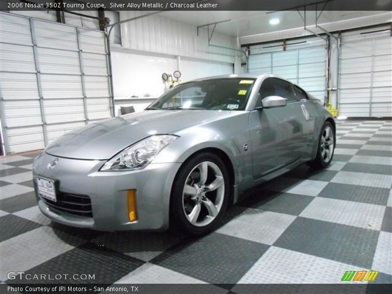 Silver Alloy Metallic / Charcoal Leather 2006 Nissan 350Z Touring Coupe