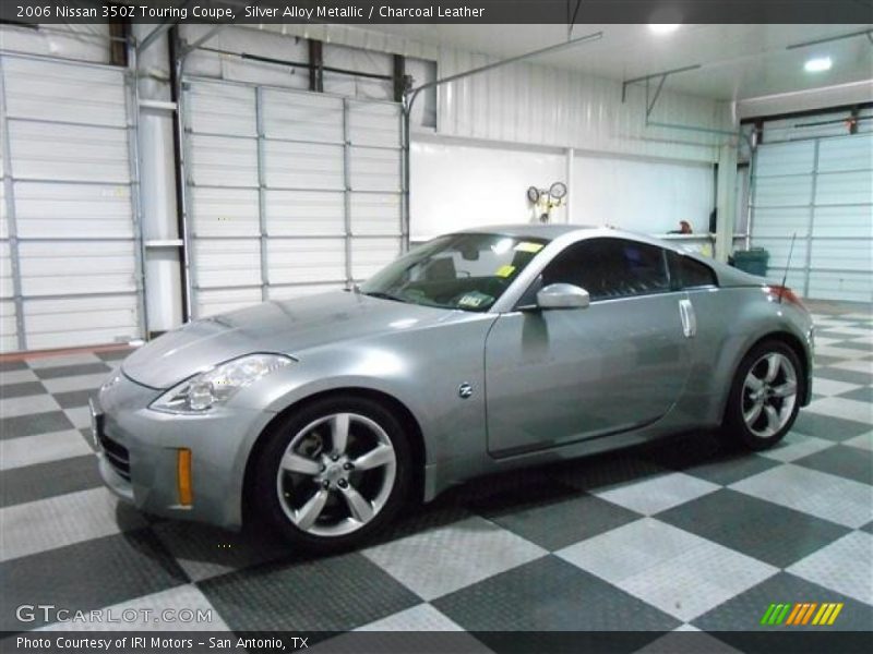 Silver Alloy Metallic / Charcoal Leather 2006 Nissan 350Z Touring Coupe