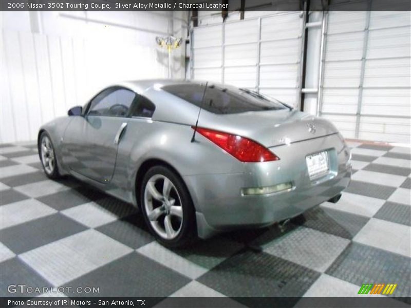 Silver Alloy Metallic / Charcoal Leather 2006 Nissan 350Z Touring Coupe