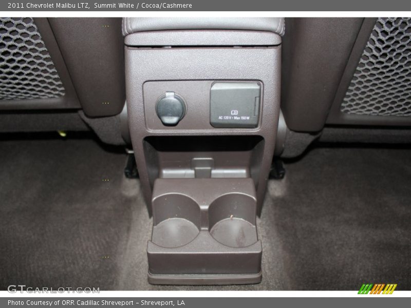 Summit White / Cocoa/Cashmere 2011 Chevrolet Malibu LTZ