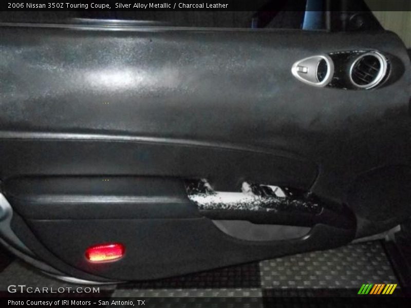Silver Alloy Metallic / Charcoal Leather 2006 Nissan 350Z Touring Coupe